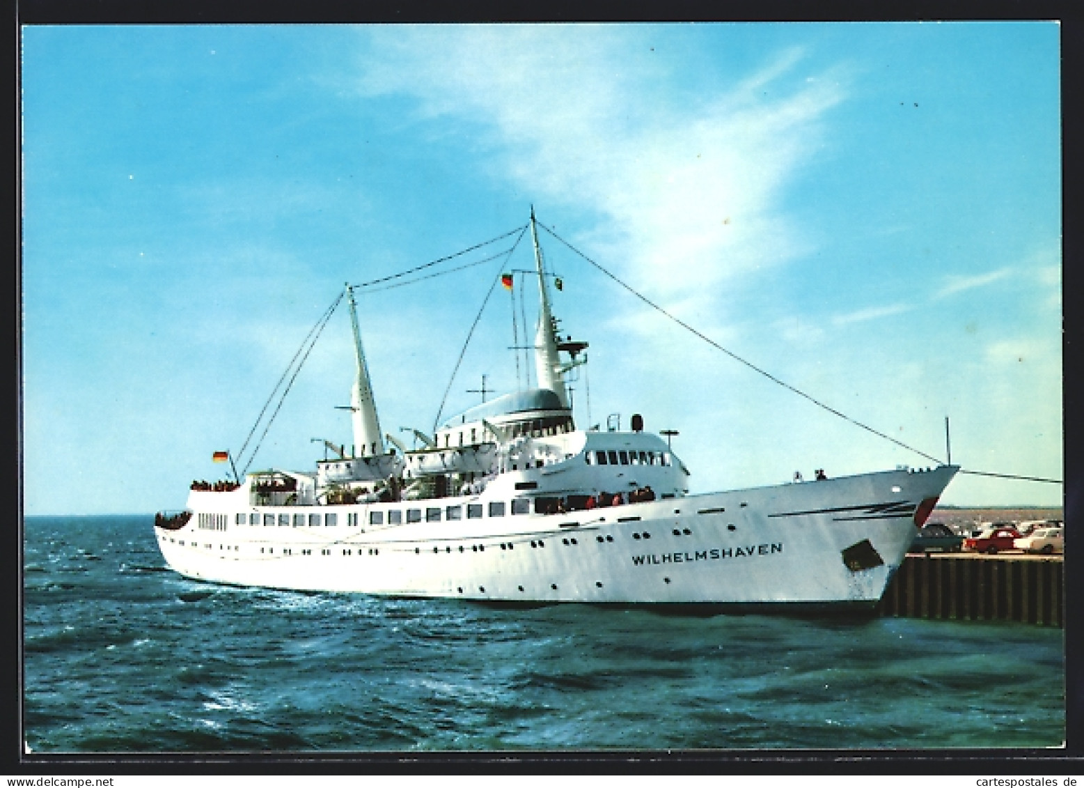 AK Passagierschiff Wilhelmshaven Am Anleger  - Passagiersschepen