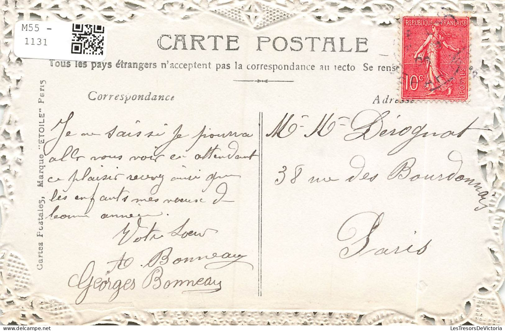 FETES - VOEUX - Bonne Année - Fleurs - Carte Postale Ancienne - Neujahr