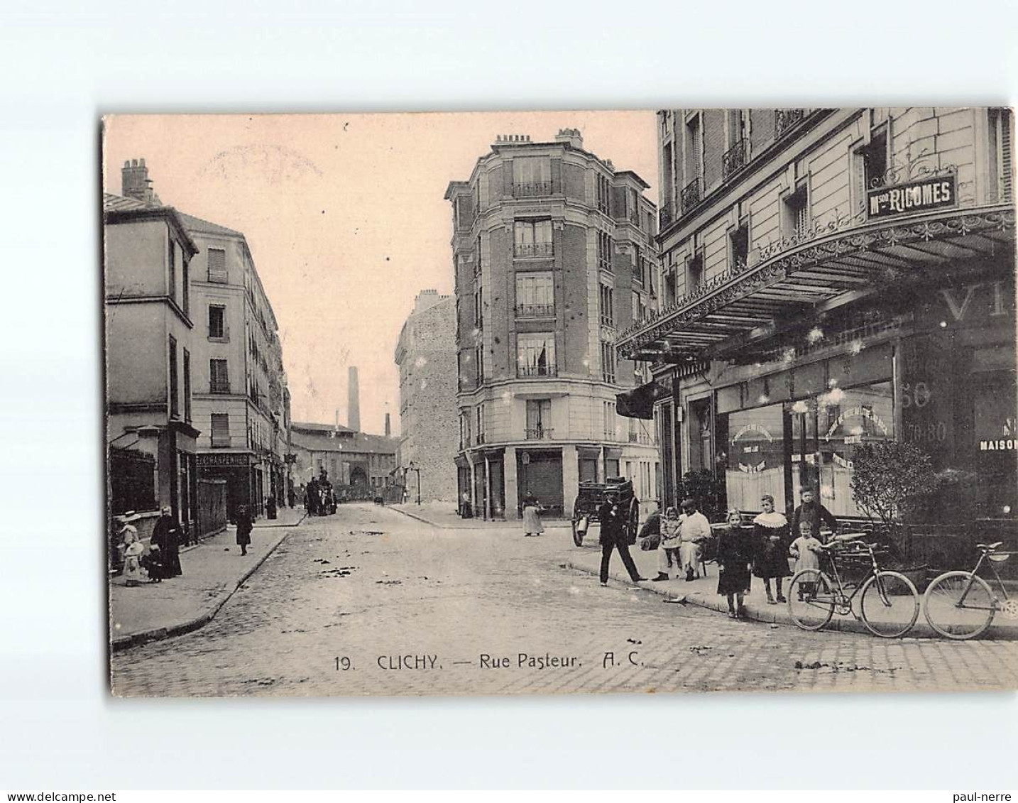 CLICHY : Rue Pasteur - état - Clichy