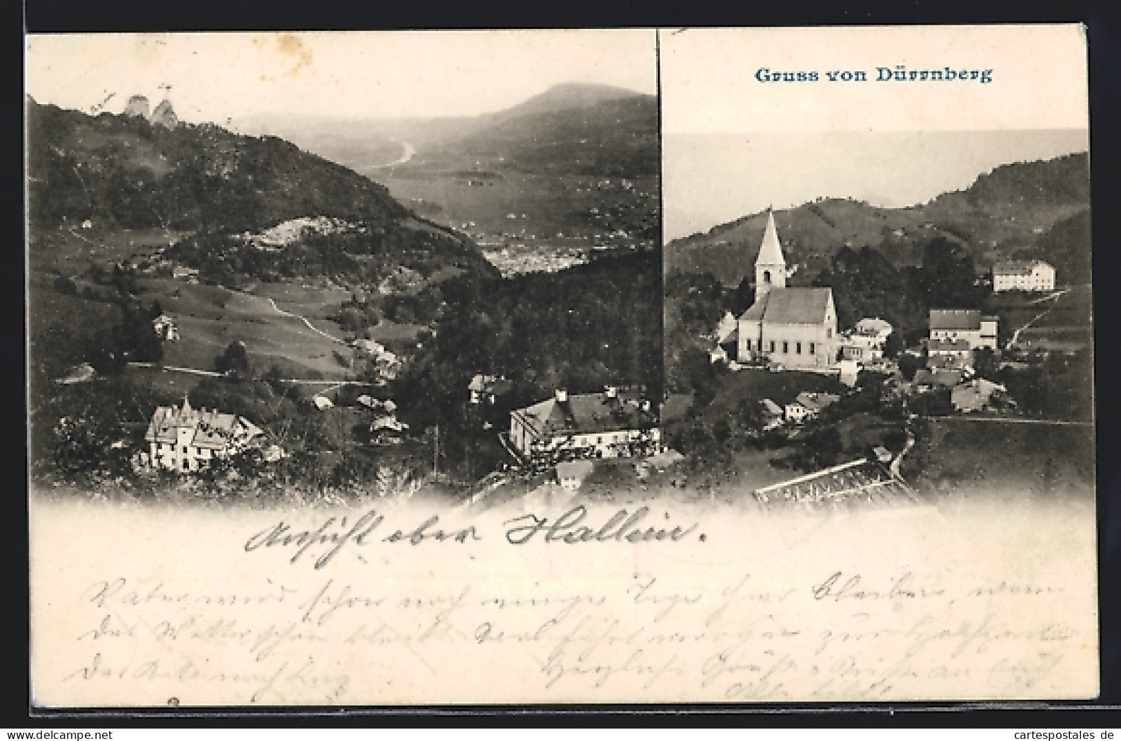 AK Hallein, Gruss Vom Dürrnberg  - Autres & Non Classés