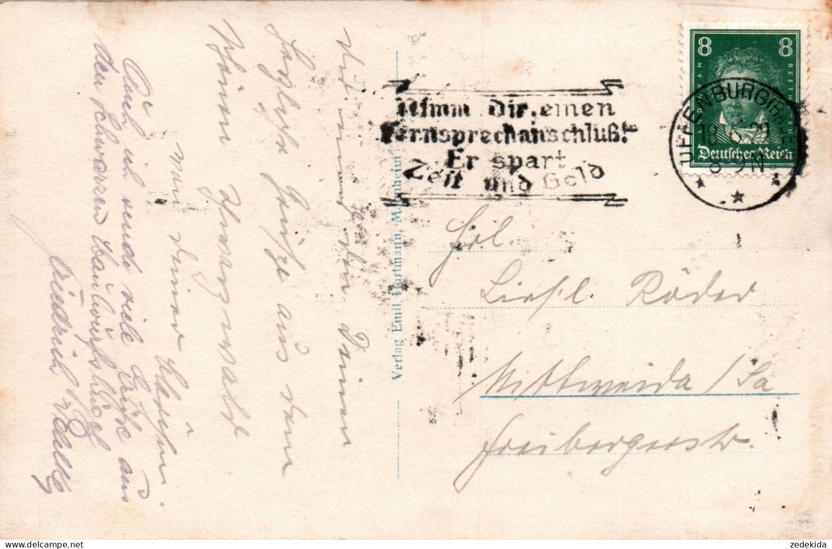H1803 - Offenburg Schwarzwaldbahn Beim Bachjörg - Verlag Emil Hartmann - Offenburg