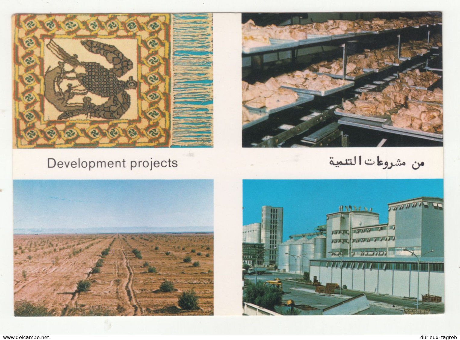 The Development In The Libyan Arab Republic Old Unused Postcard M240401 - Libië