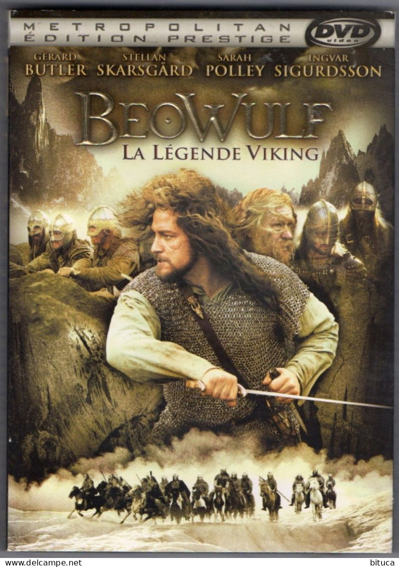 DVD BEOWULF LA LEGENDE VIKING TRèS BON ETAT GERARD BUTLER SARAH POLLEY - Action, Aventure
