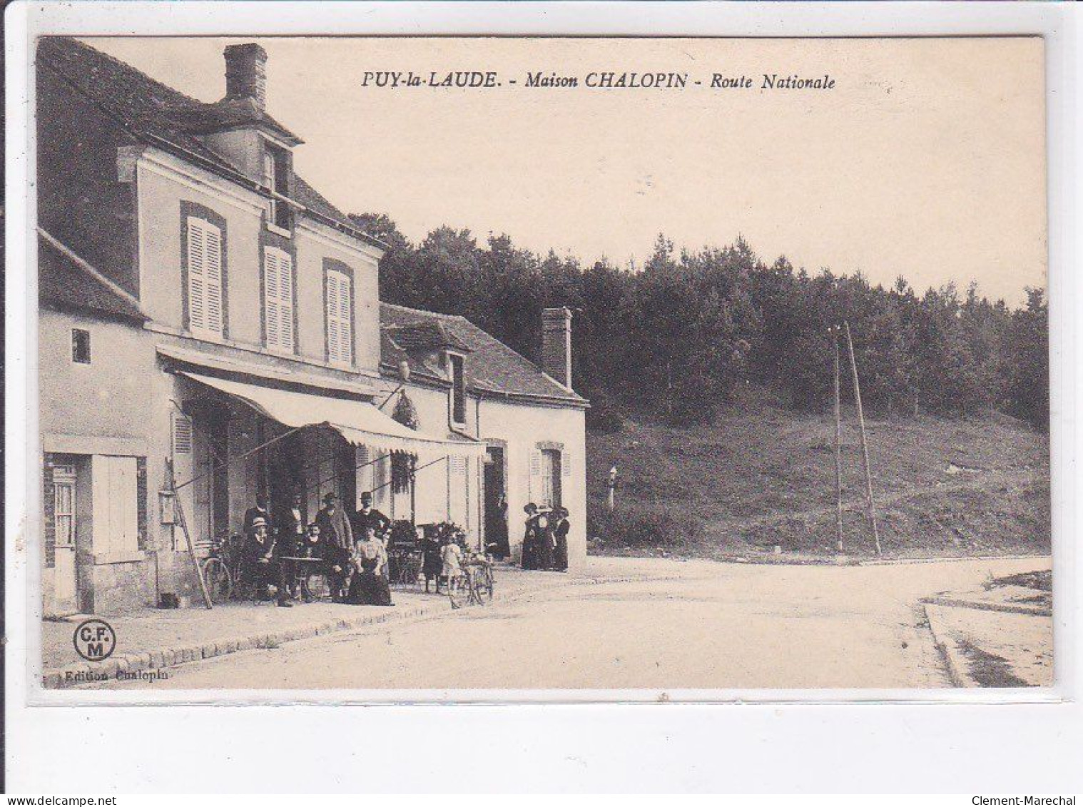 PUY-de-LAUDE: Maison Chalopin, Route Nationale - Très Bon état - Other & Unclassified