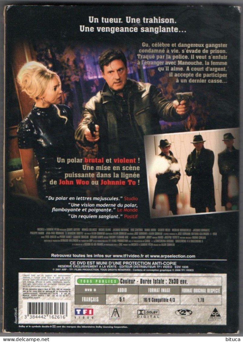 DVD LE DEUXIEME SOUFFLE UN FILM DE ALAIN CORNEAU DANIEL AUTEUIL MONICA BELLUCCI MICHEL BLANC - Politie & Thriller
