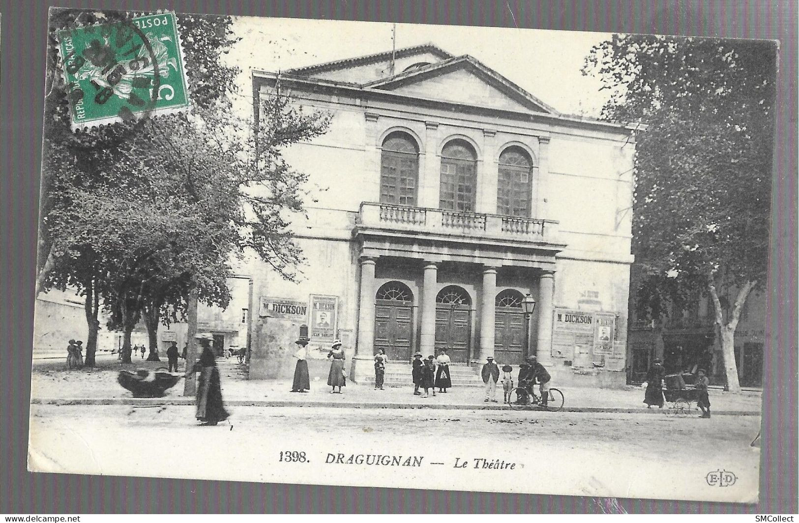 Draguignan, Lot De 3 Cartes : Boulevard De L'esplanade Et La Préfecture / Boulevard De L'esplanade / Le Théâtre (13621) - Draguignan