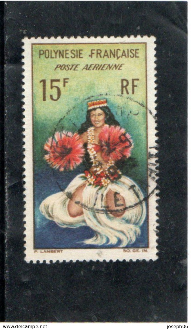 POLYNESIE  FRANCAISE   Poste  Aérienne 1964  Y.T. N° 7  Oblitéré - Luftpost