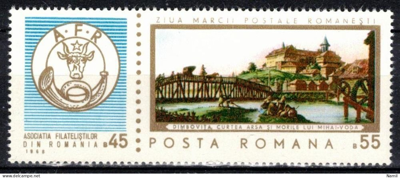 ** Roumanie 1968 Mi 2720 (Yv 2422), (MNH)** - Unused Stamps