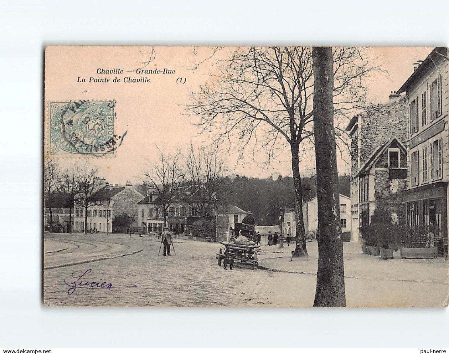 CHAVILLE : Grande Rue, La Pointe De Chaville - état - Chaville