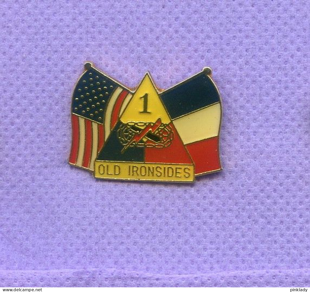 Pins Militaire Usa Old Ironsides Drapeau Usa France Ab225 - Army