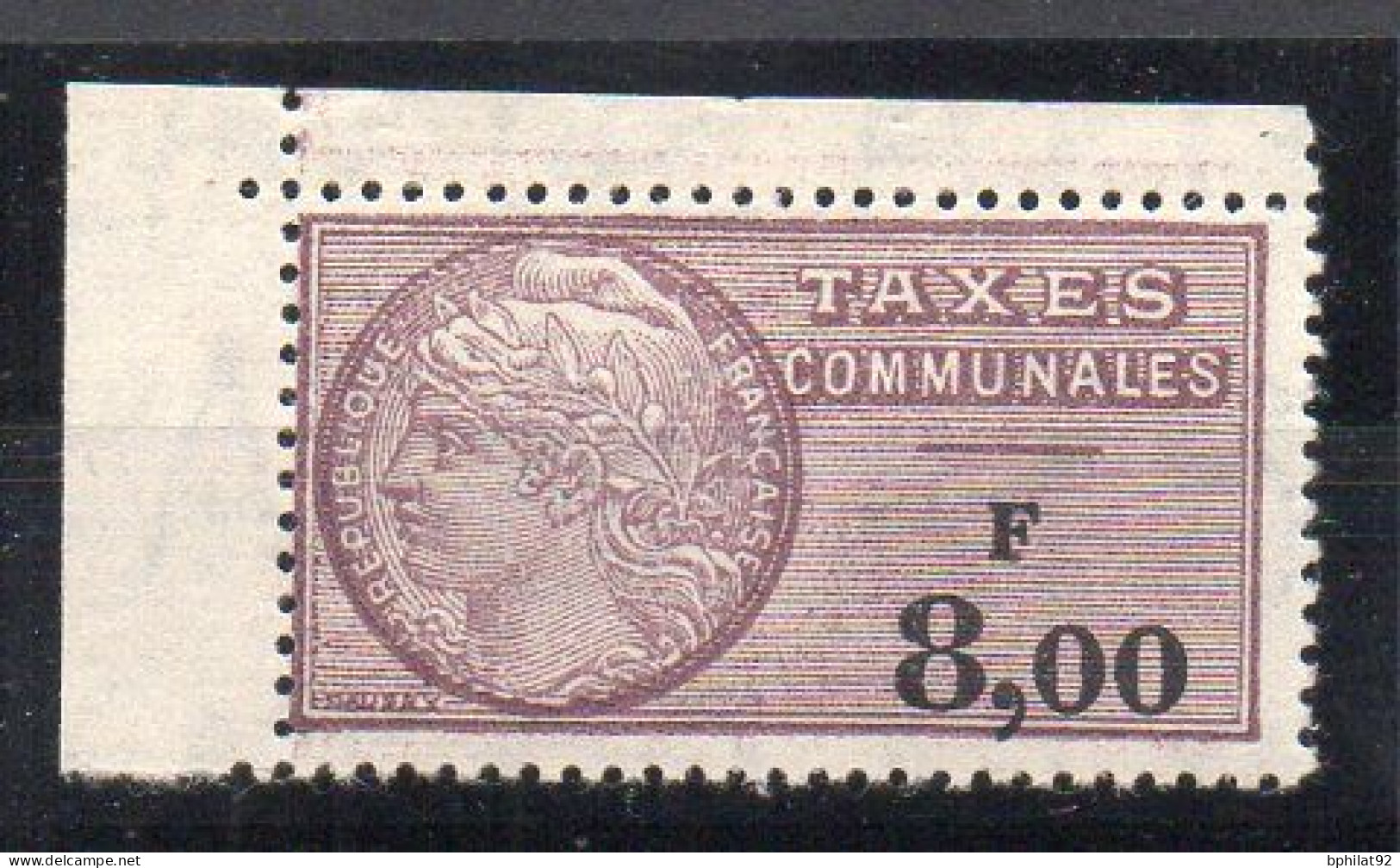 !!! FISCAL, TAXES COMMUNALES N°30 NEUVE ** - Timbres