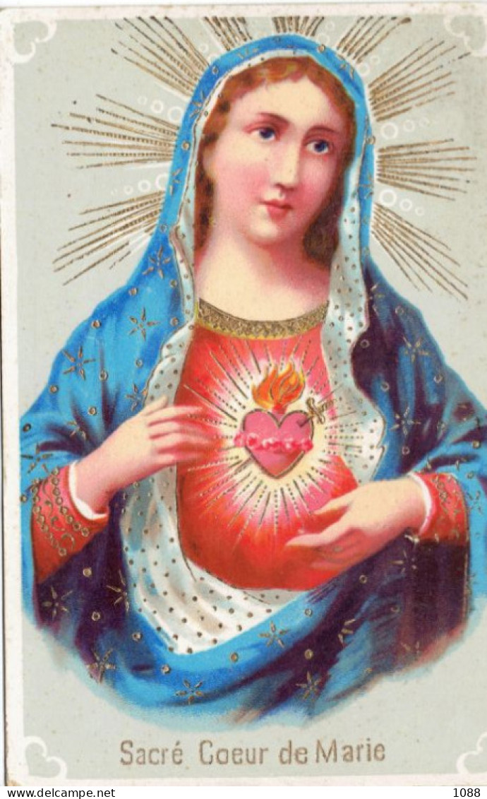 VIERGE   Gauffré Et Doré - Virgen Mary & Madonnas