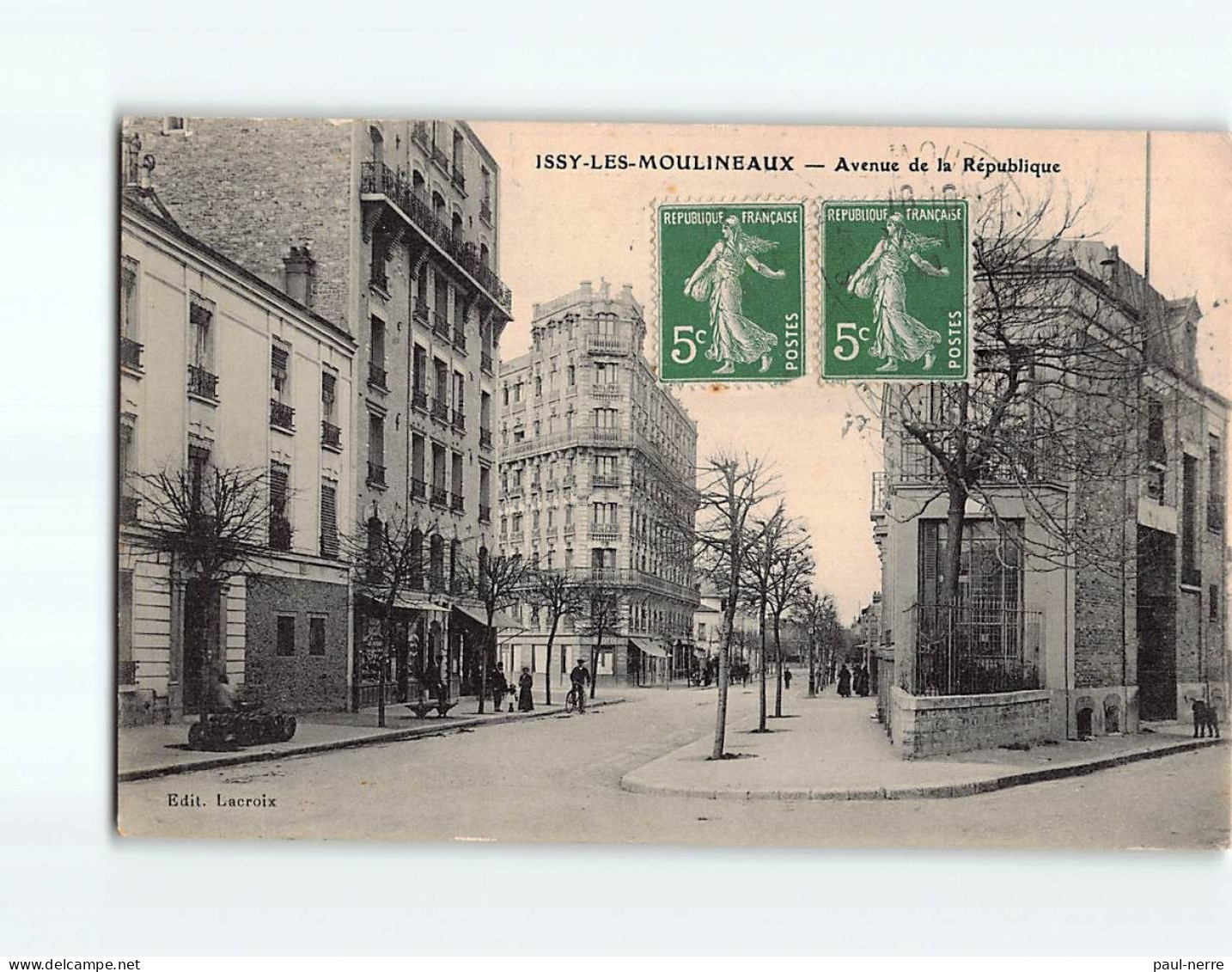 ISSY LES MOULINEAUX : Avenue De La République - état - Issy Les Moulineaux