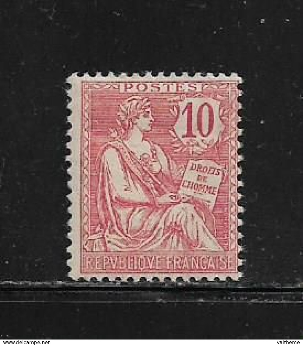 FRANCE  ( FR1 -  242 )  1902  N°  YVERT ET TELLIER  N°  124   N* - Ungebraucht