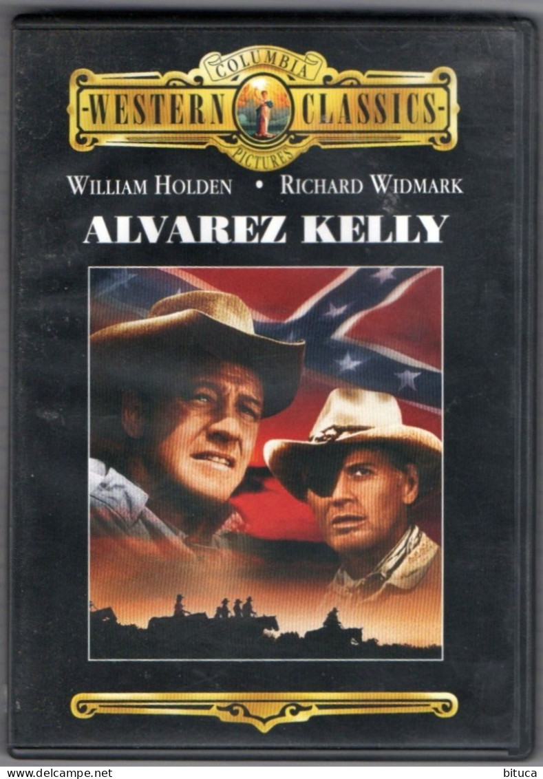 DVD ALVAREZ KELLY WILLIAM HOLDEN RICHARD WIDMARK TRèS BON ETAT - Western