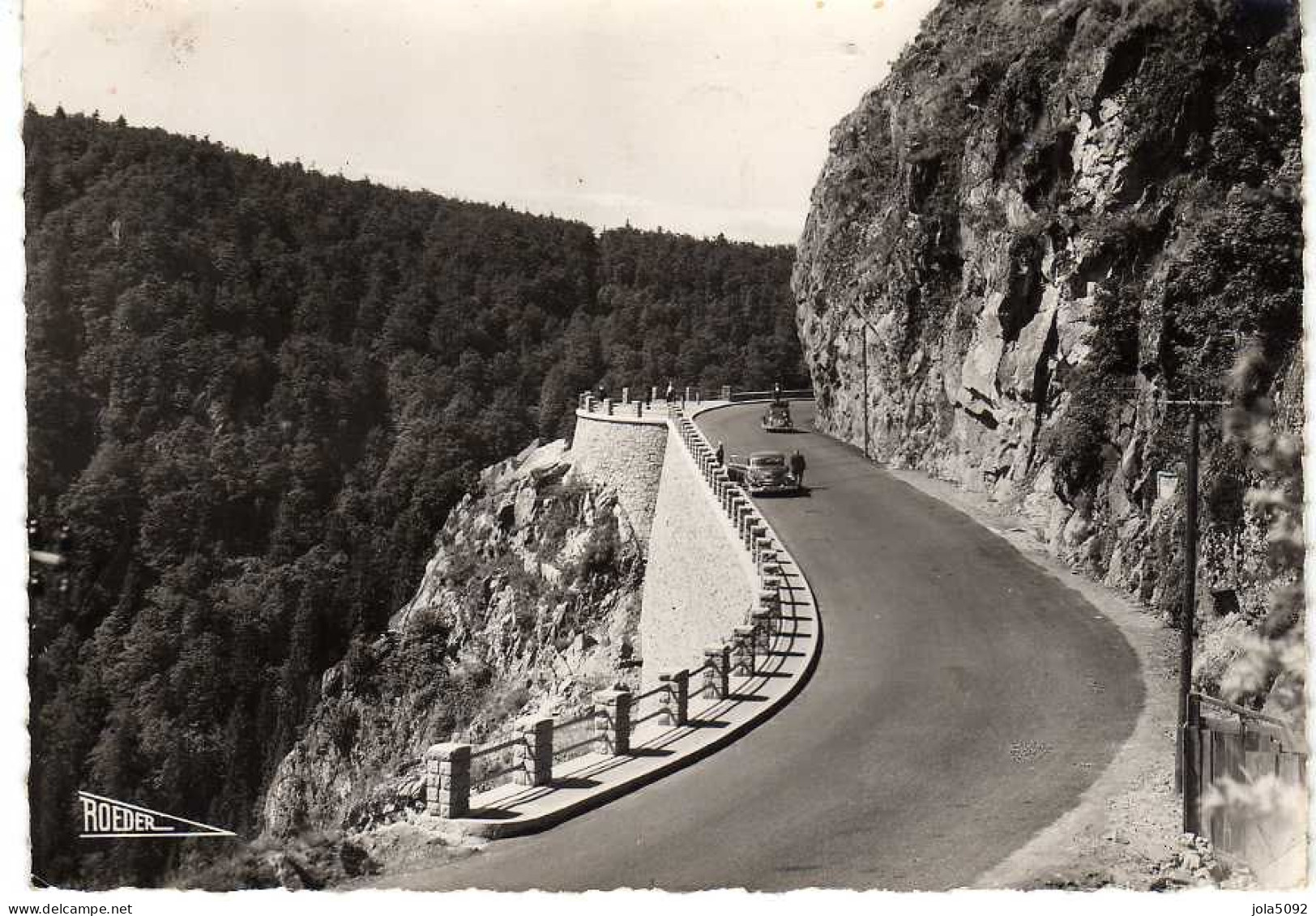 68 - La Route De MUNSTER à Proximité De La Schlucht - Munster