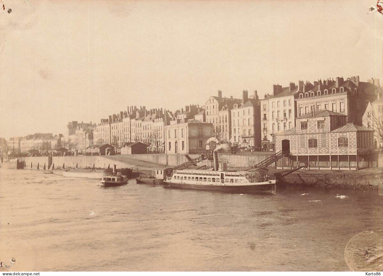 Nantes * Photo Ancienne Circa 1890/1910 * 10.2x7.5cm - Nantes