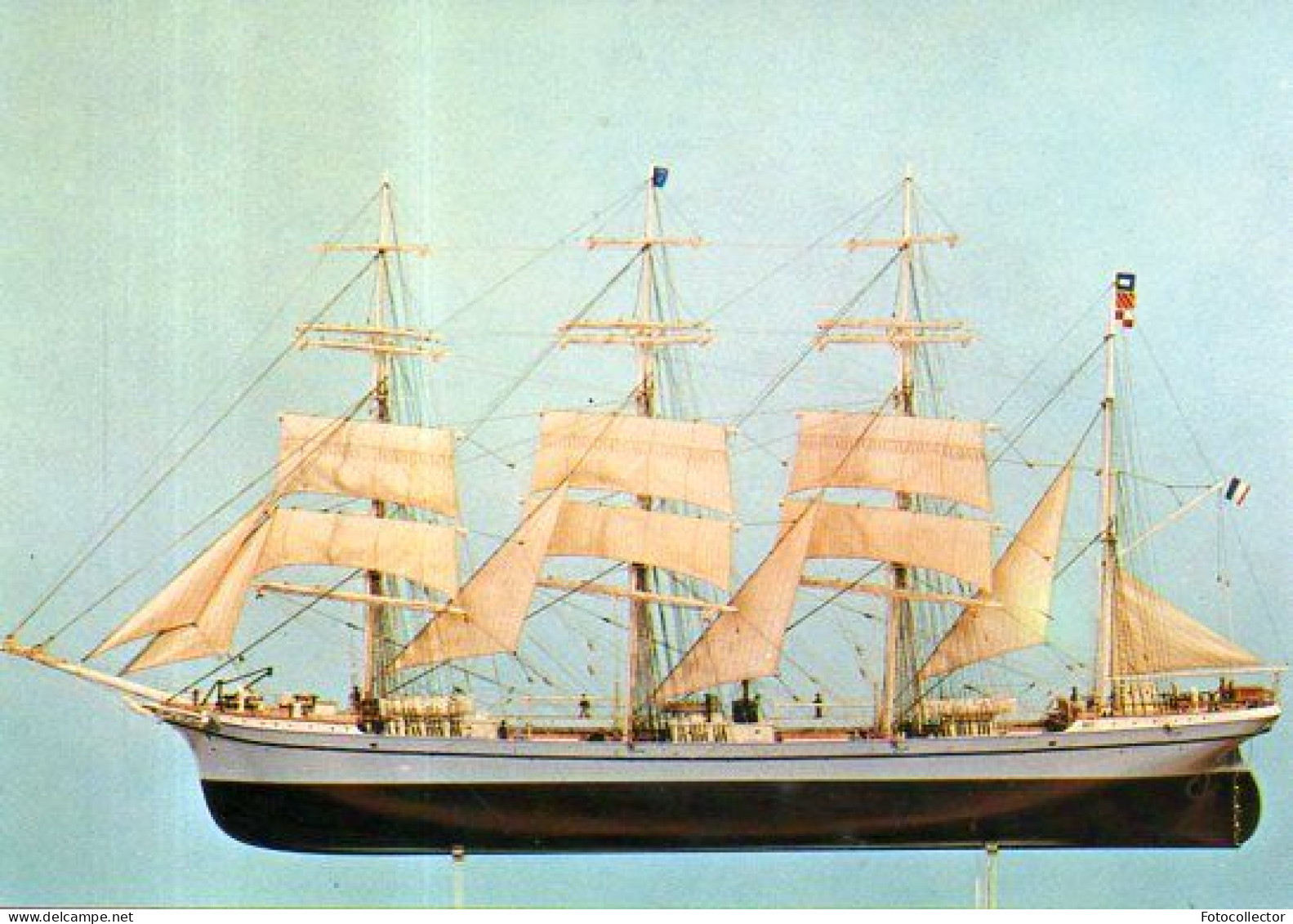 Maquette Voilier Quatre Mâts Barque Mistral - Sailing Vessels