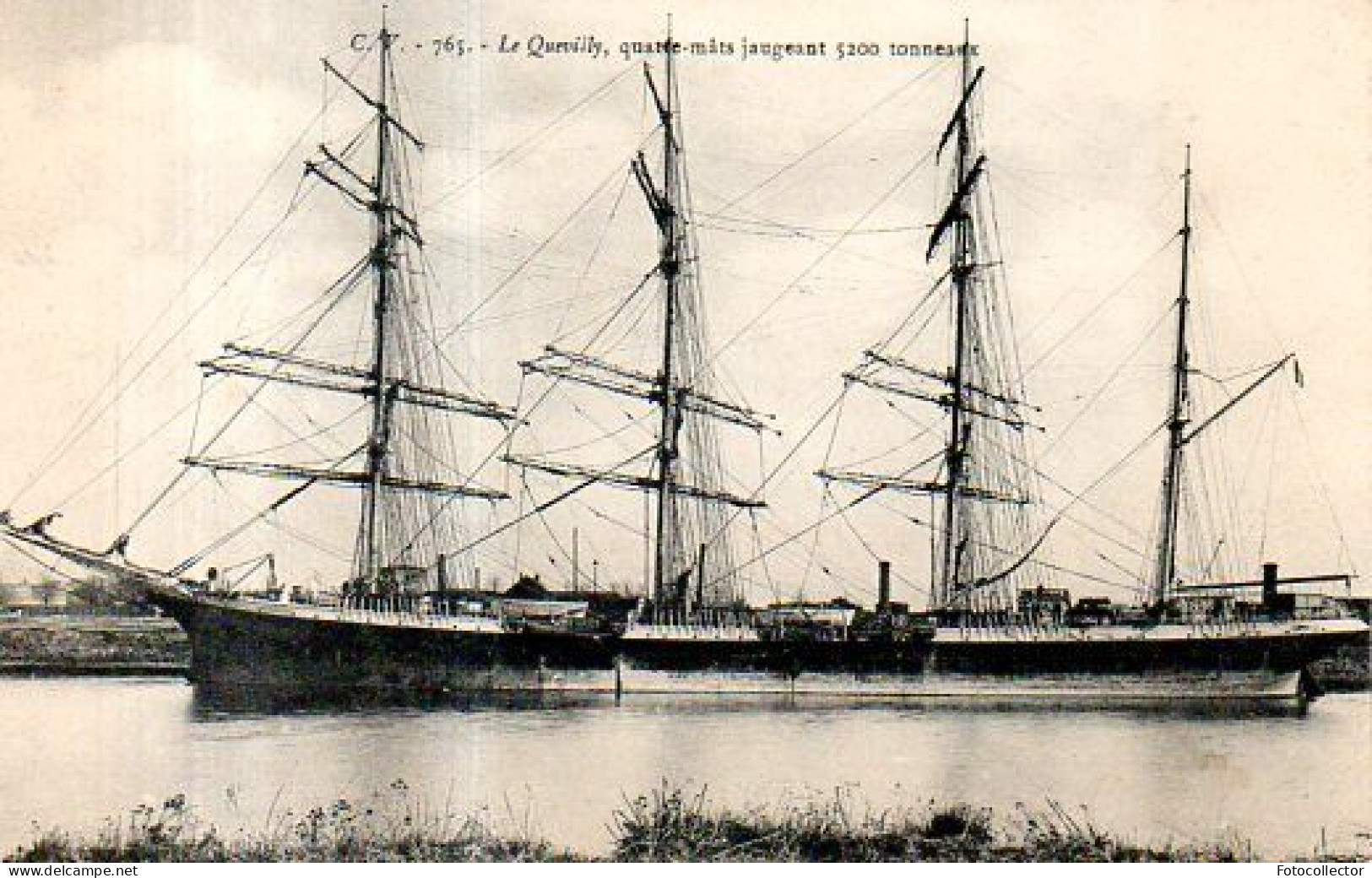 Voilier Quatre Mâts Le Quevilly - Sailing Vessels