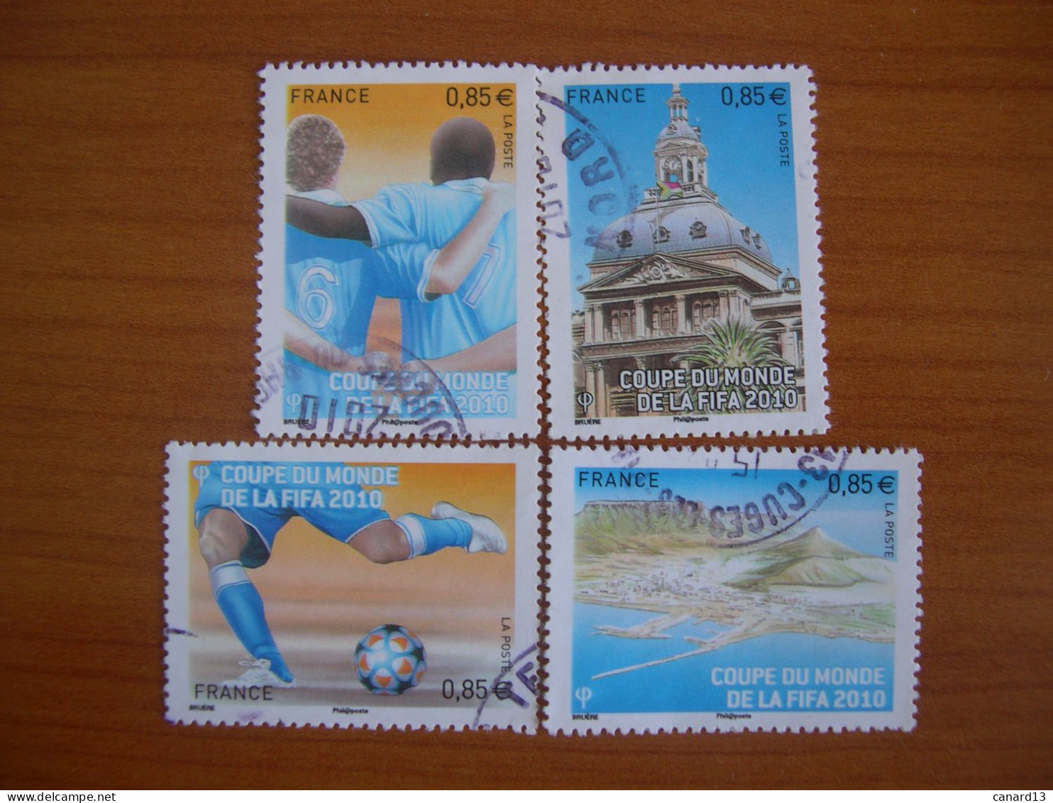 France Obl   N° 4481/84  Cachet Rond Noir - Used Stamps