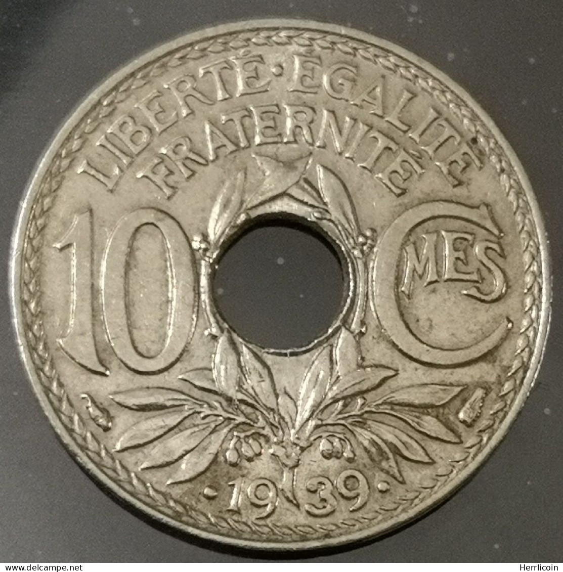 Monnaie France -  1939 - 10 Centimes Lindauer Maillechort - 10 Centimes
