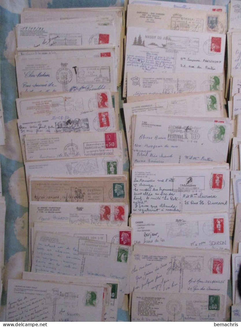 Lot De 364 Cpm Françaises Avec Beaux Cachets - 100 - 499 Postcards