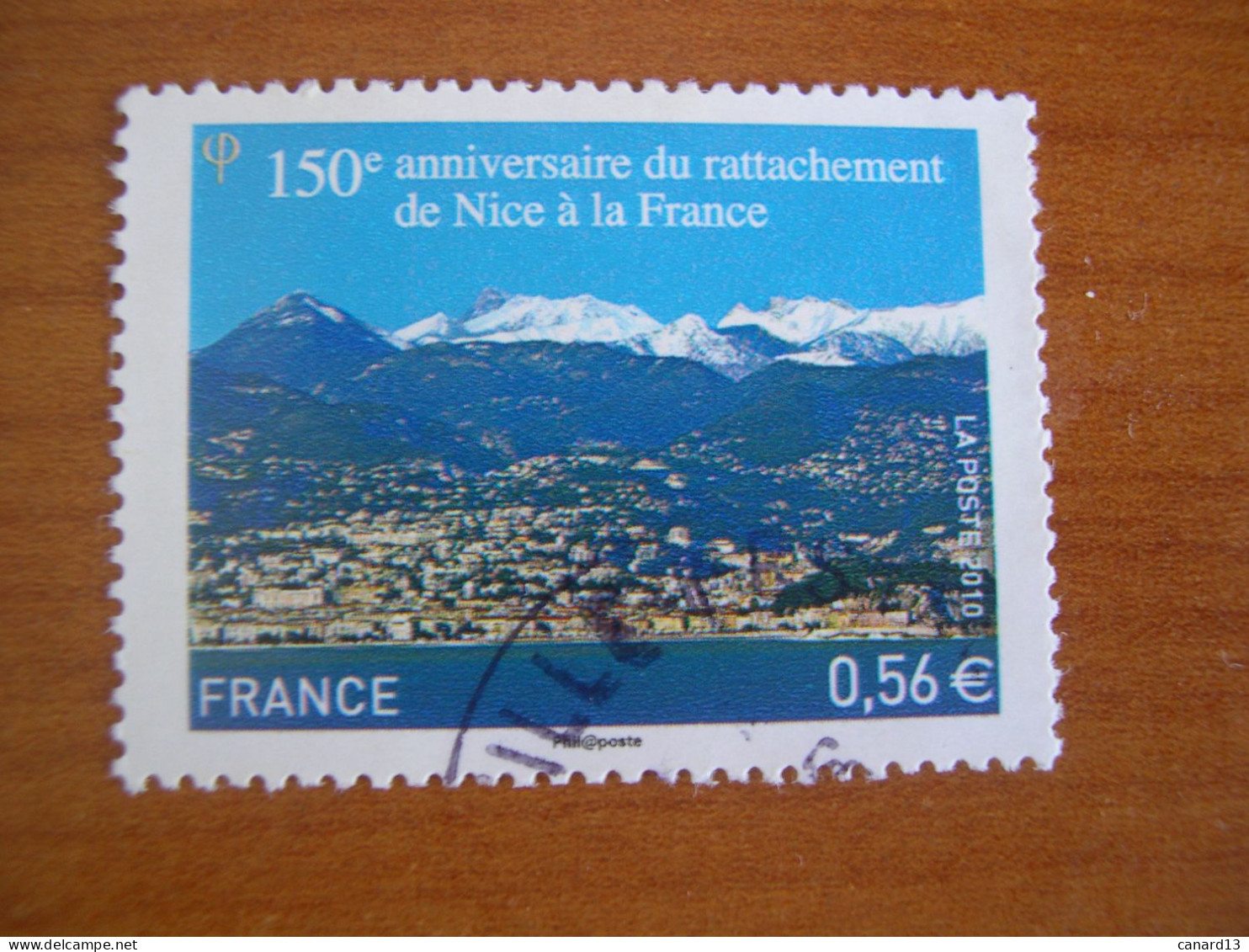 France Obl   N° 4457  Cachet Rond Noir - 2010-.. Matasellados
