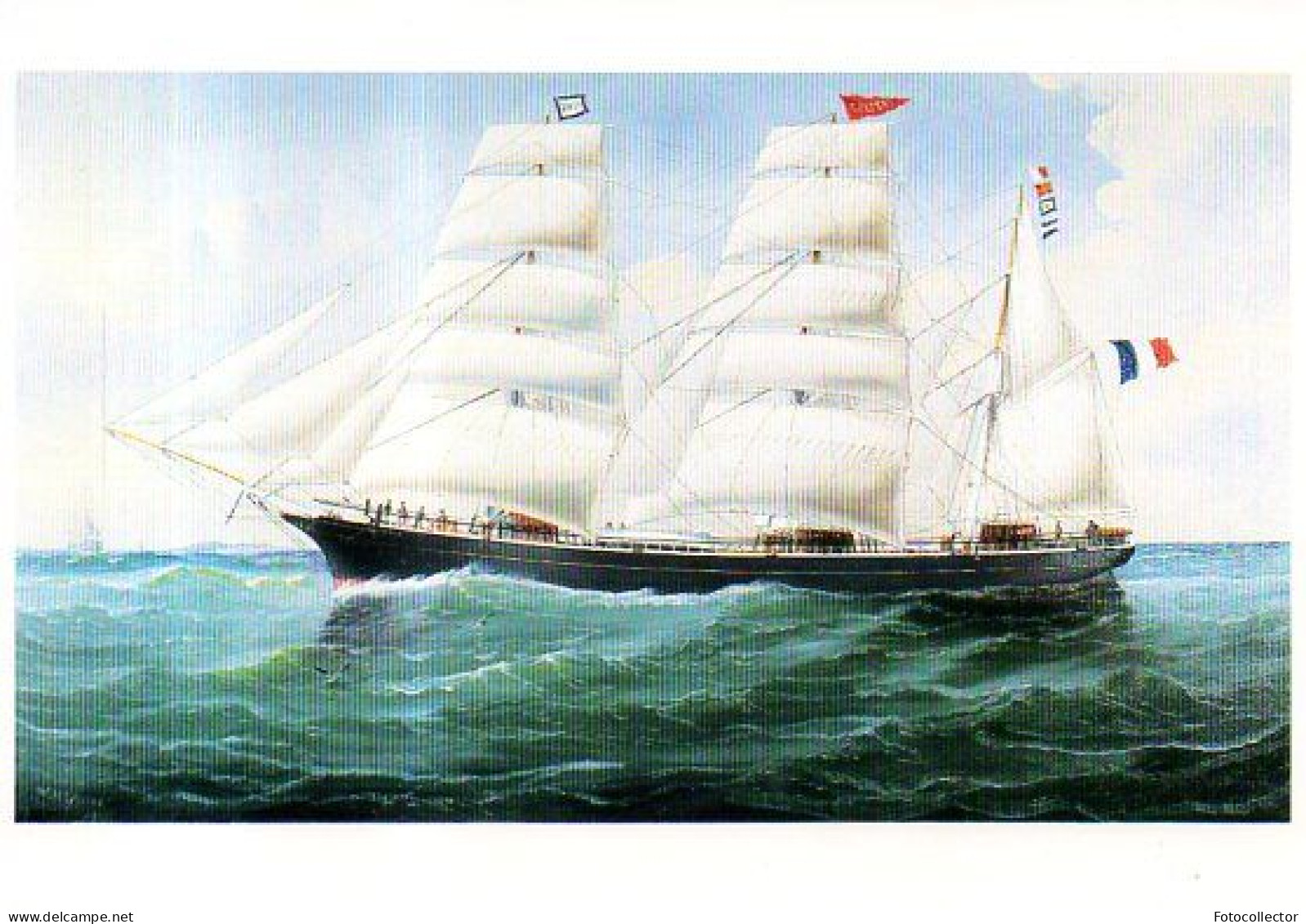 Voilier Le Colbert  Par Horde Yorke - Sailing Vessels