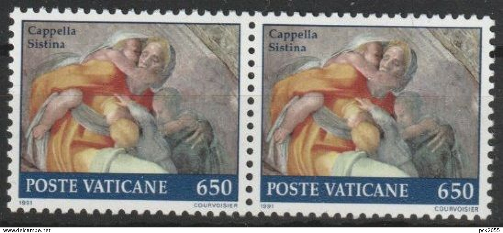 Vatikan 1991 Mi-Nr.1030 Paar ** Postfrisch  Restaurierung Der Sixtinischen Kapelle  ( B2873 )günstige Versandkosten - Nuovi