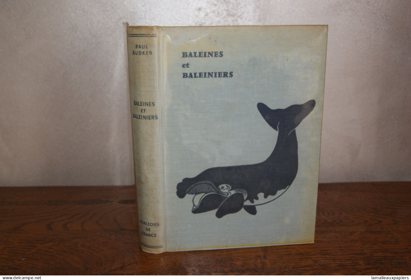 Baleines Et Baleiniers (P.BUDKER/1957) - Dieren