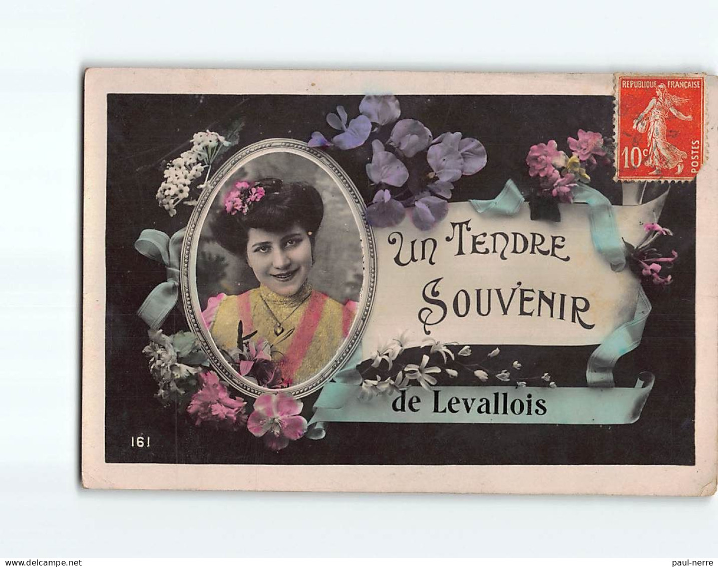 LEVALLOIS PERRET : Carte Souvenir - état - Levallois Perret