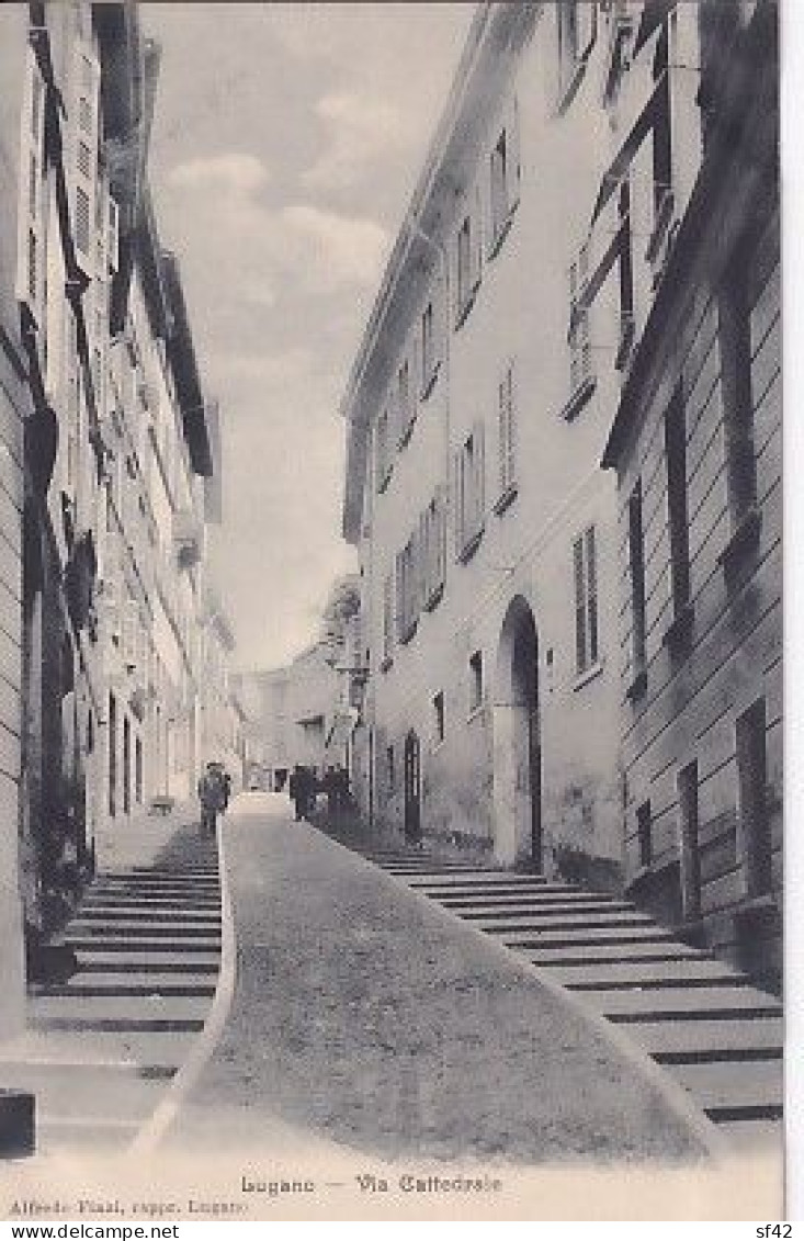 LUGANO           VIA CATTEDRALE - Lugano