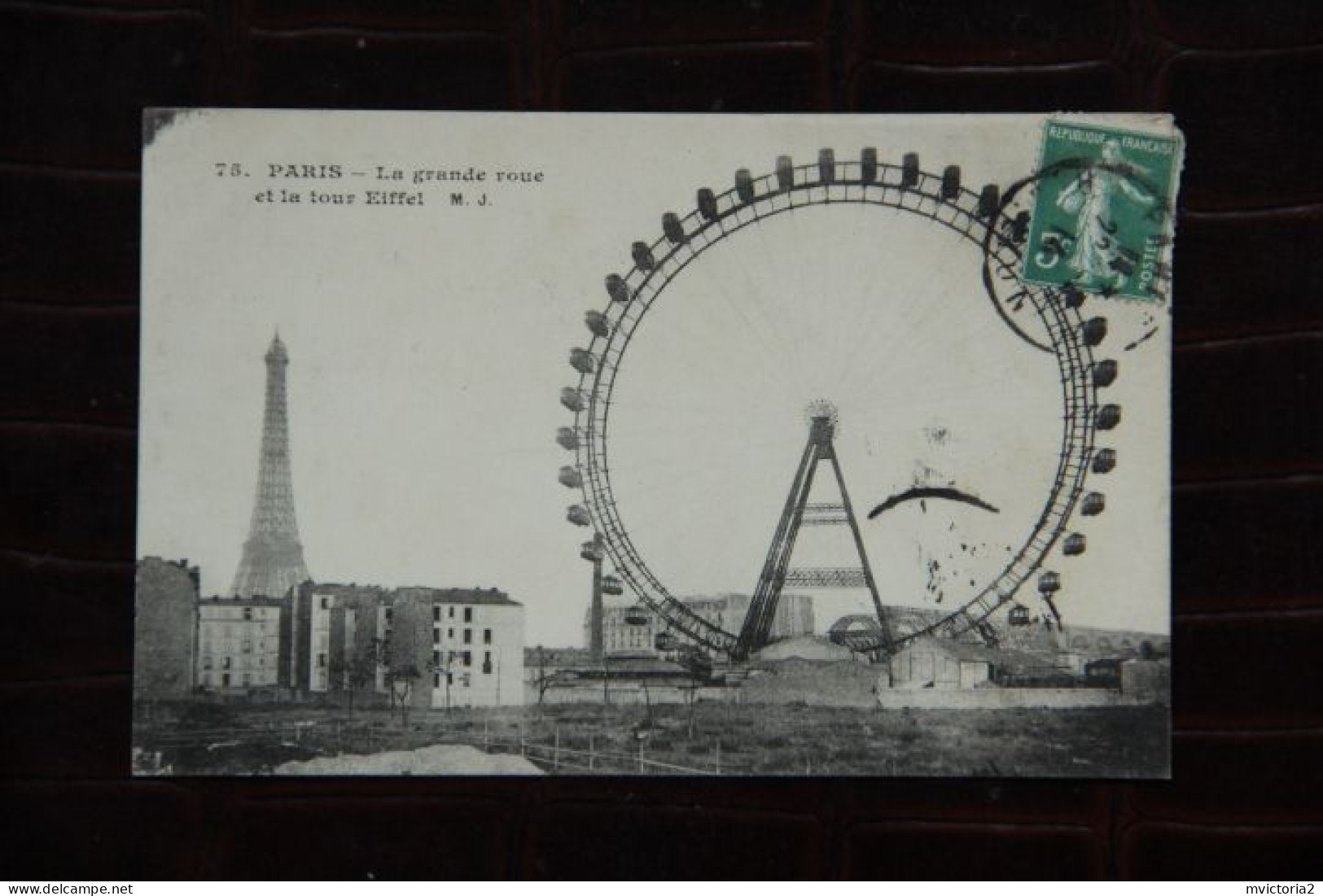 75 - PARIS : La Grande Roue Et La Tour EIFFEL - Eiffelturm