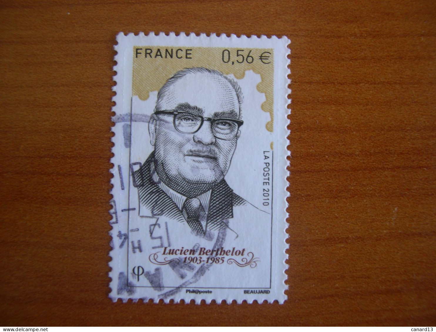 France Obl   N° 4448  Cachet Rond Noir - 2010-.. Matasellados