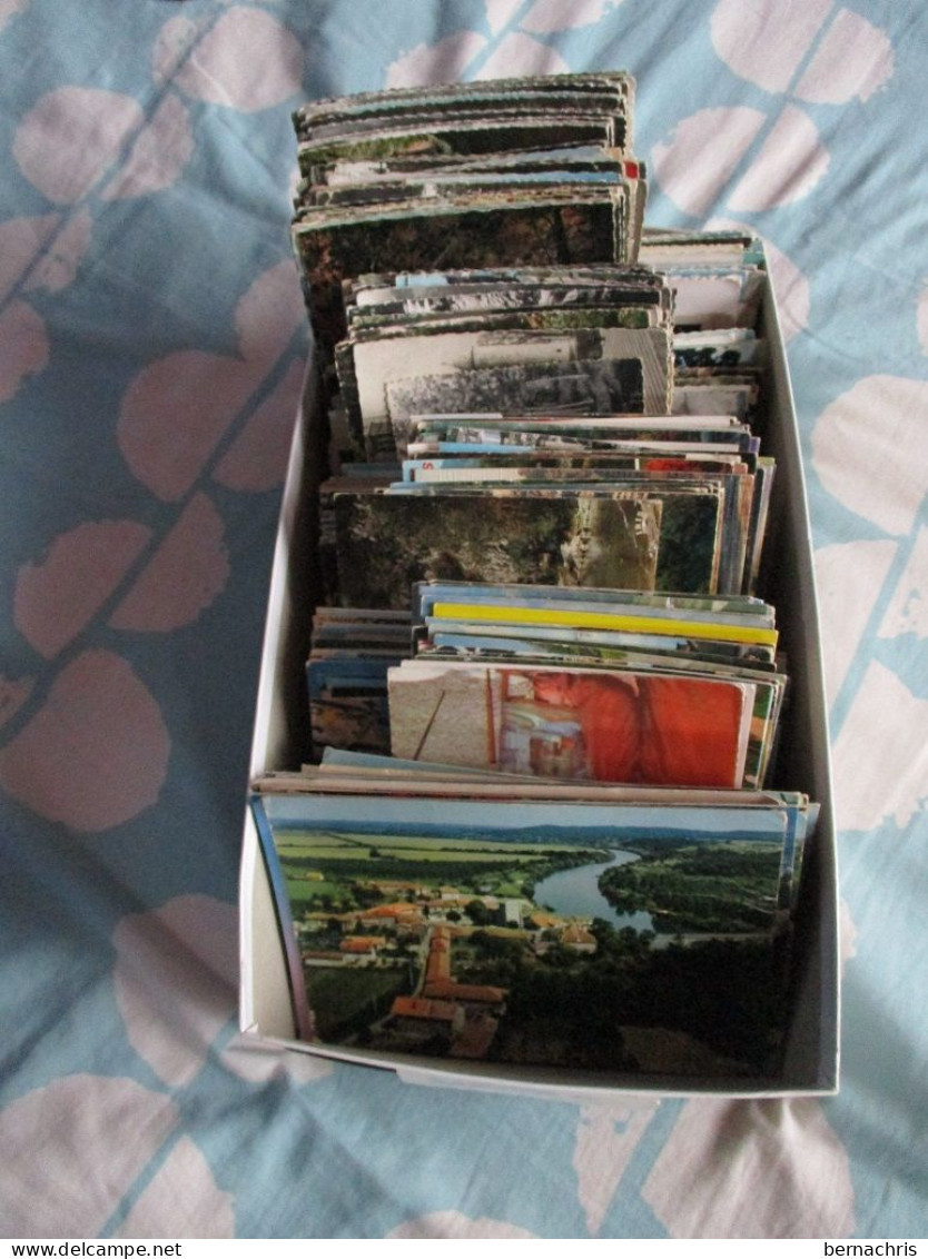 Lot De 500 Cpsm Et Cpm Françaises - 500 Postcards Min.