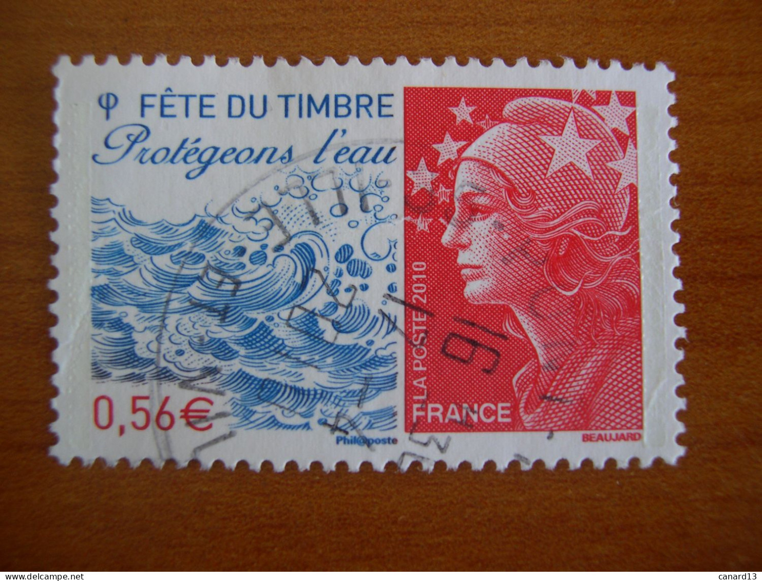 France Obl   N° 4439  Cachet Rond Noir - Used Stamps