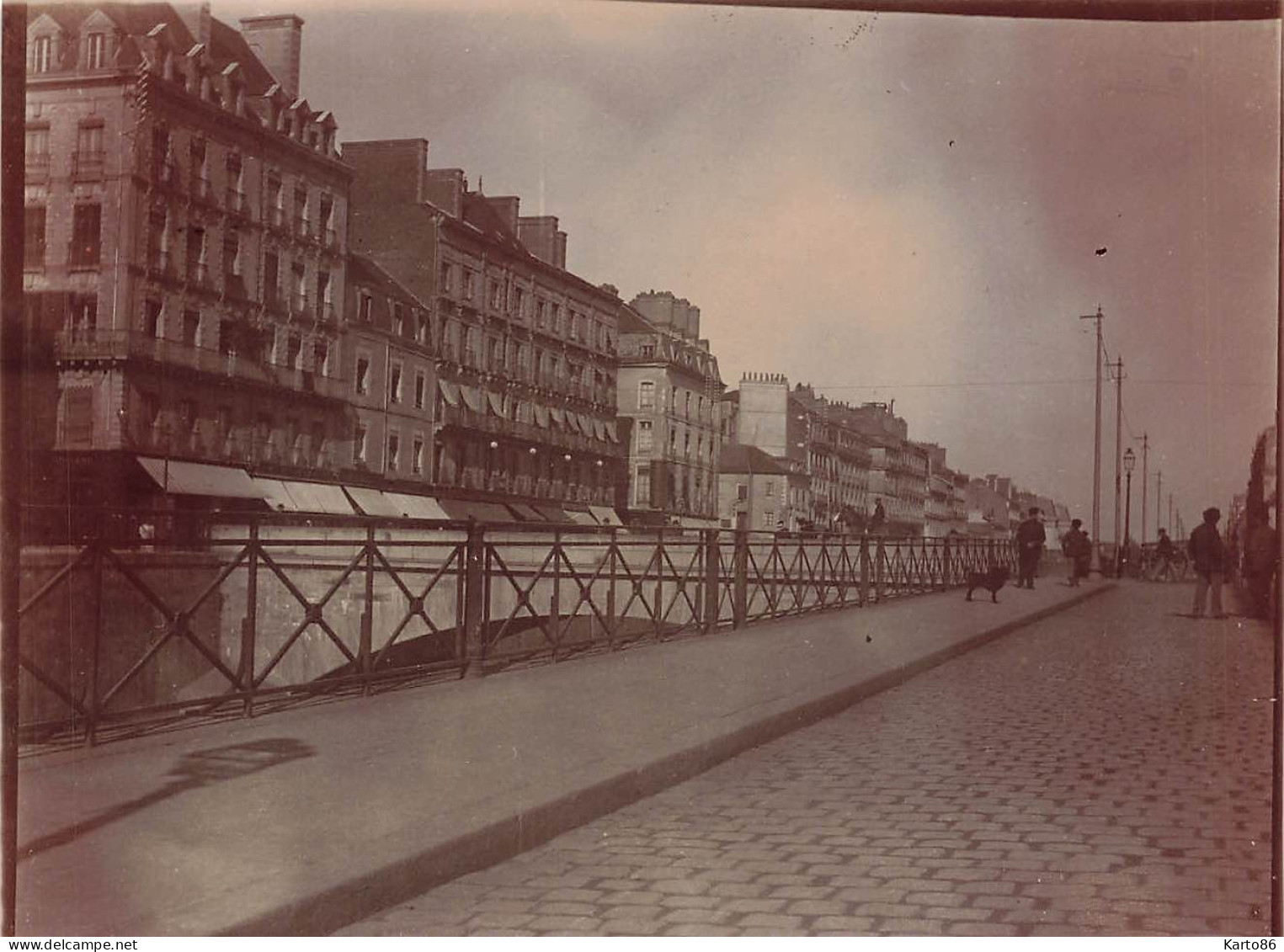 Nantes * Photo Ancienne Circa 1890/1910 * 11.2x8.5cm - Nantes