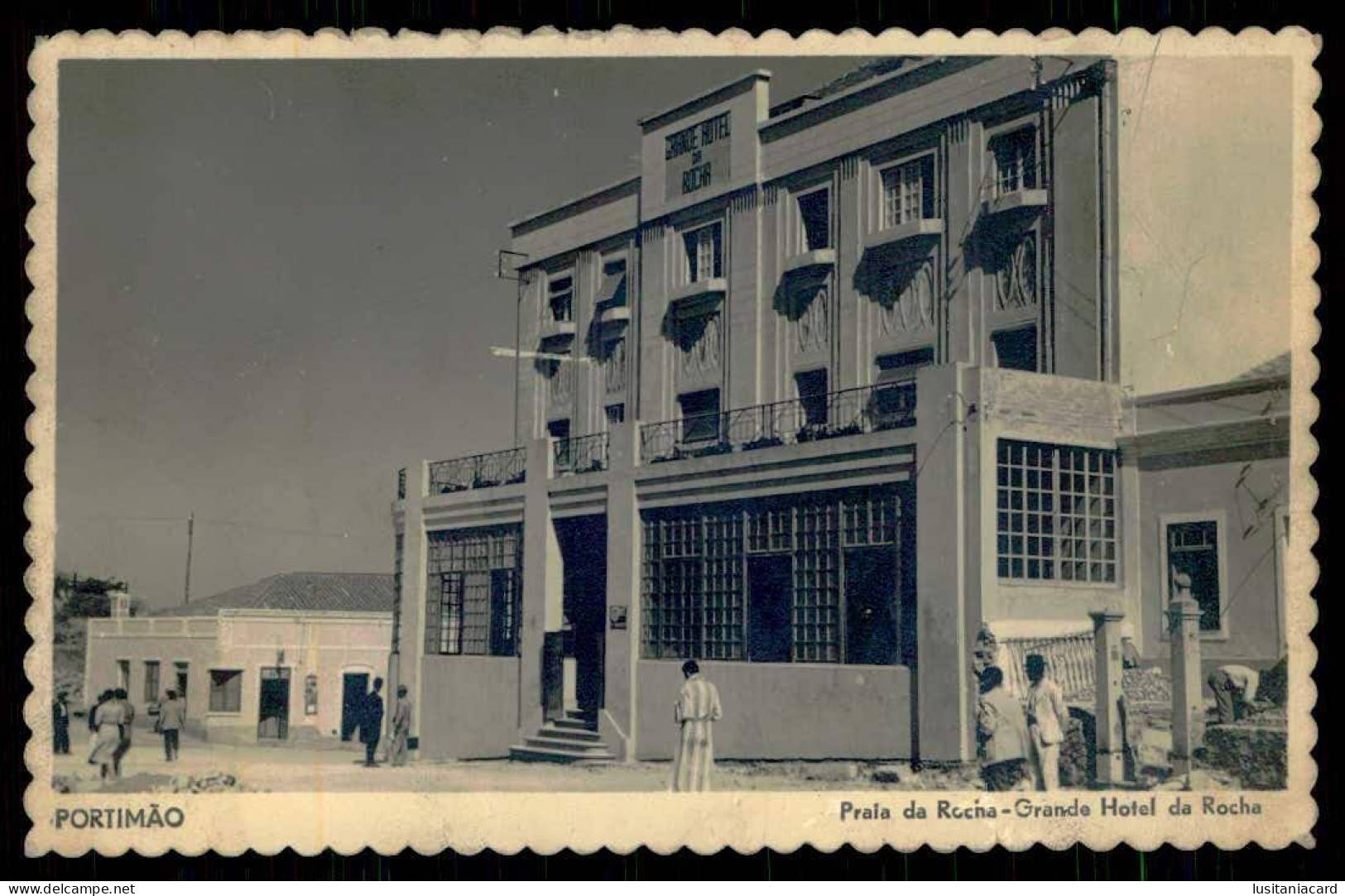 ALGARVE -PORTIMÃO-PRAIA DA ROCHA -HOTEIS E RESTAURANTES- Grande Hotel Da Rocha. (Ed. Pujol Nº 15) Carte Postale - Faro
