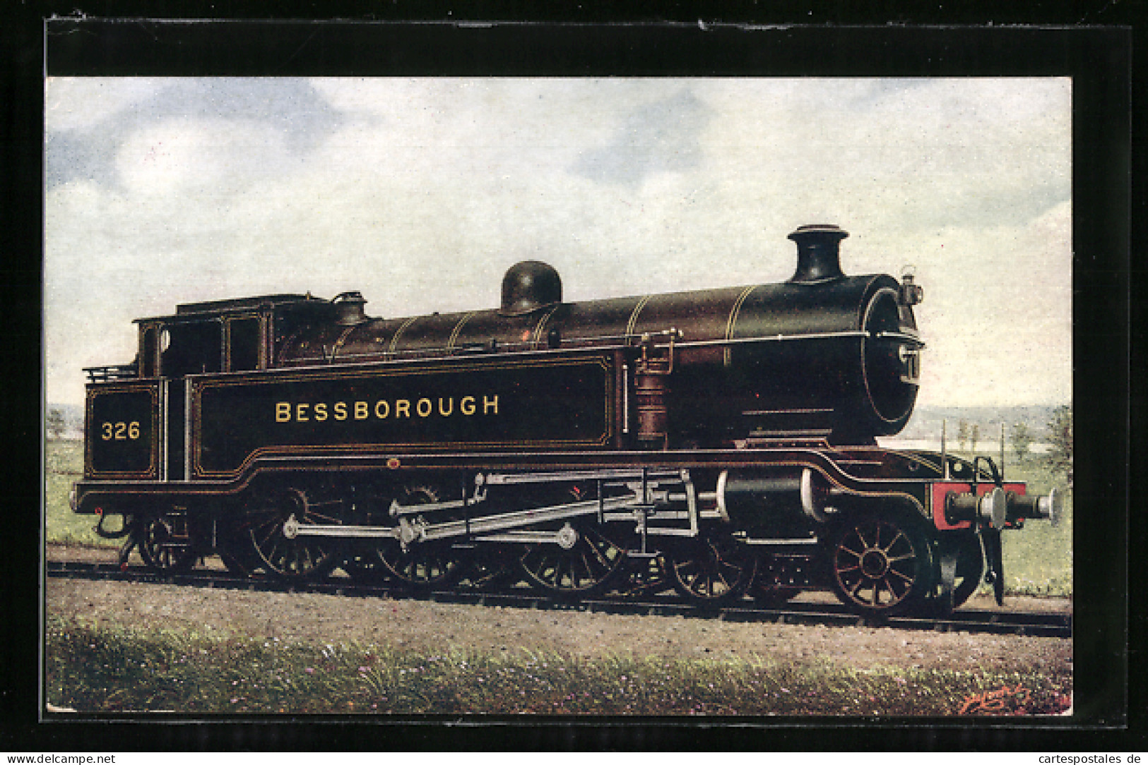 Pc Bessborough Locomotive No. 326, Englische Eisenbahn  - Eisenbahnen