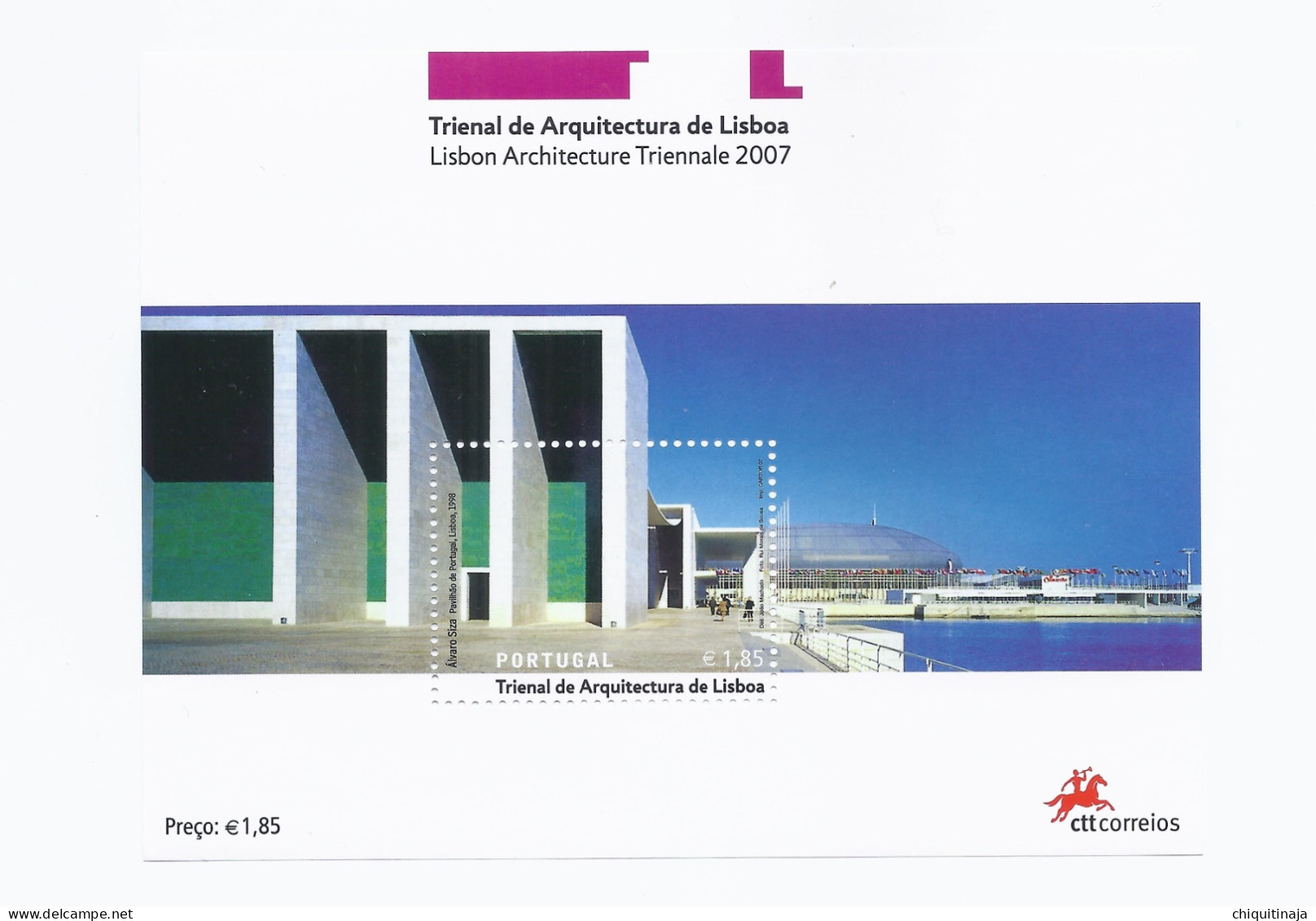 Portugal 2007 “Arquitectura” HB MNH/** - Ungebraucht