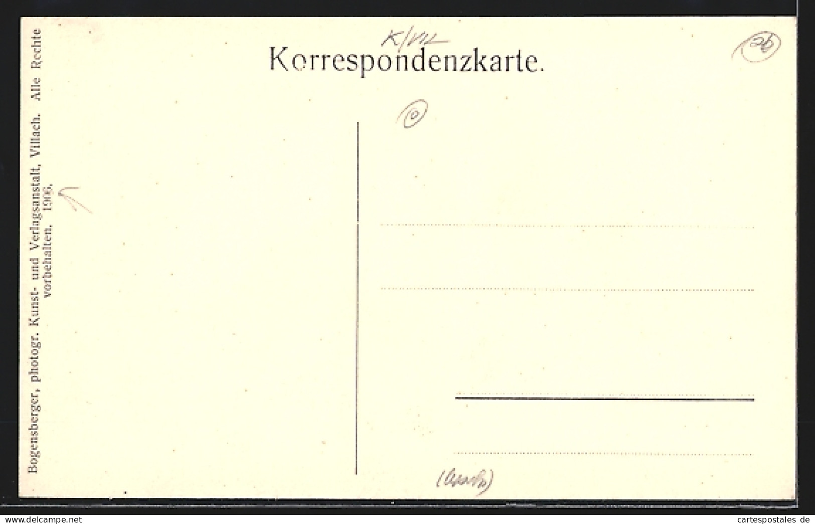 AK Annenheim Am Ossiacher See, Häuser Am See, Davor Ein Segelboot  - Autres & Non Classés