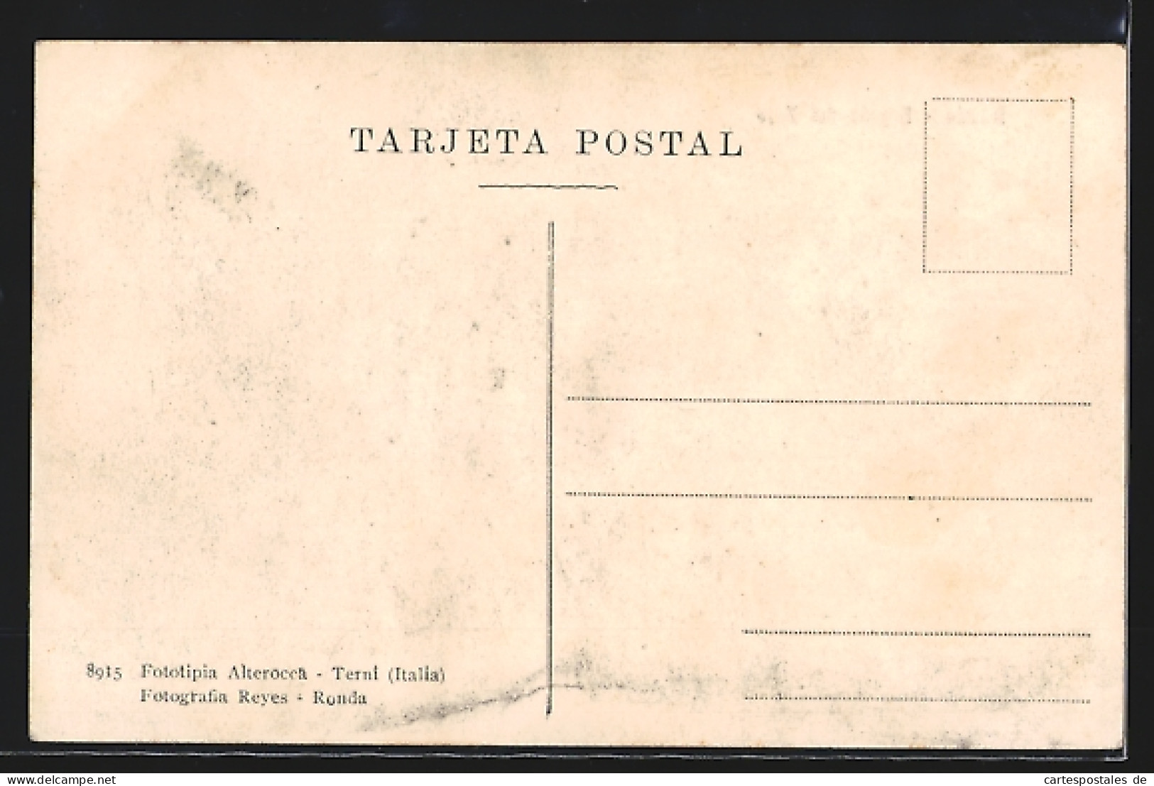 Postal Ronda, Bajada Del Tajo  - Autres & Non Classés