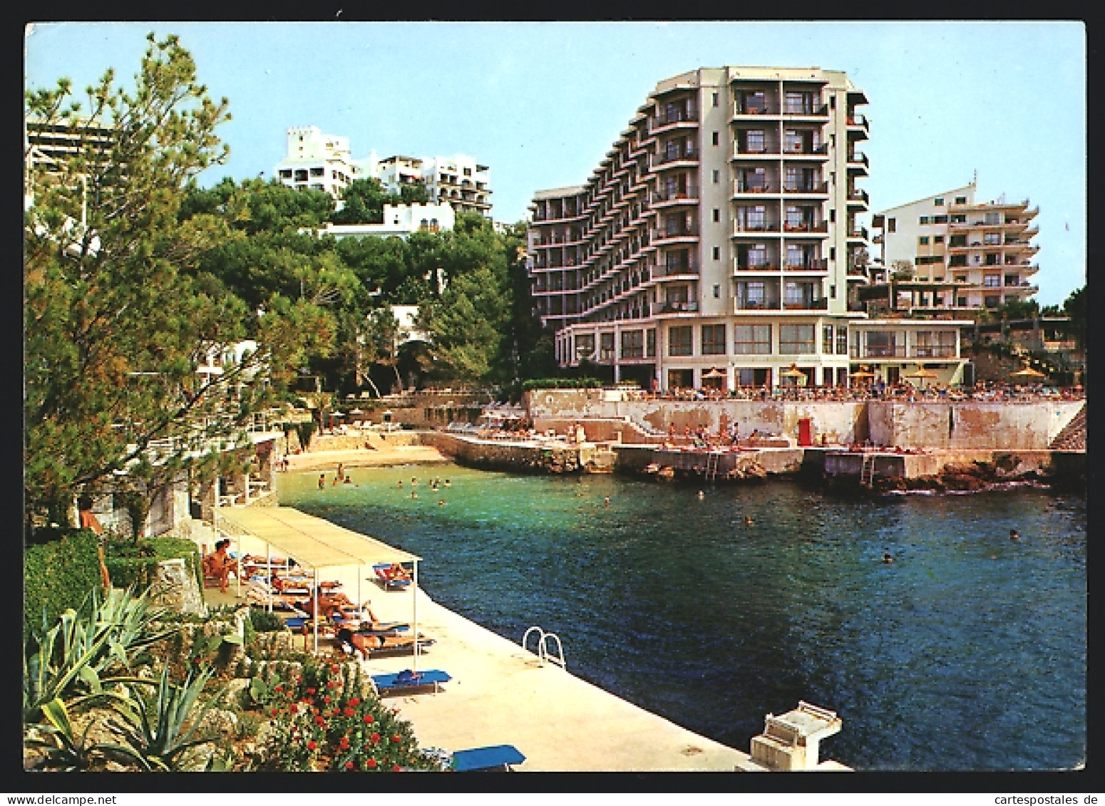 Postal Illetas /Mallorca, Hotel Playa Marina  - Mallorca