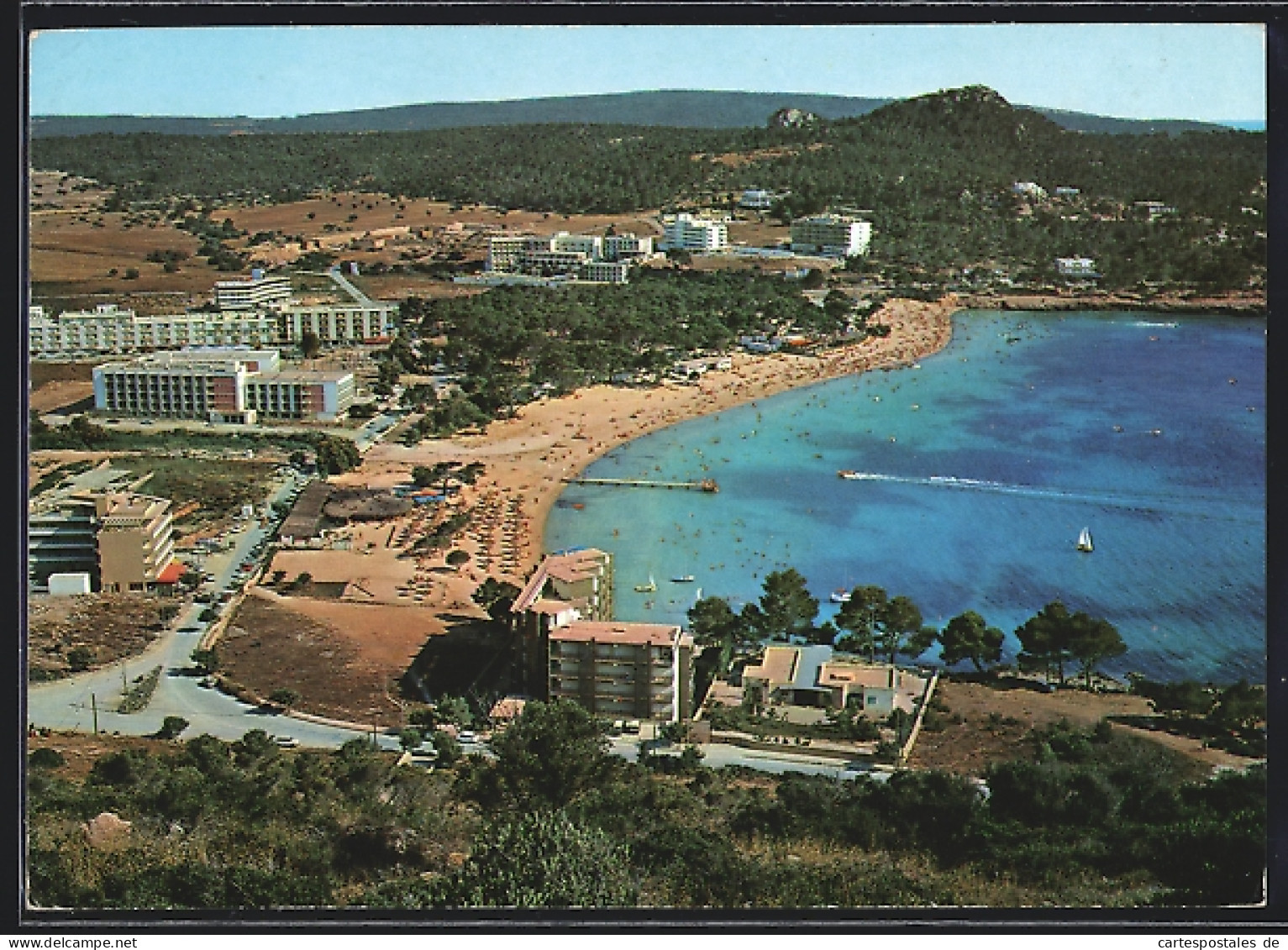 Postal Santo Ponsa /Mallorca, Ortsansicht Mit Badestrand  - Mallorca