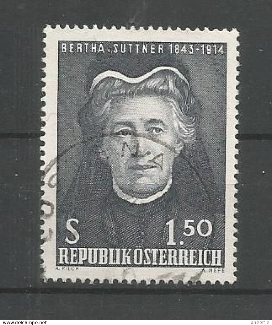 Austria - Oostenrijk 1965 Bertha Von Suttner Y.T. 1035 (0) - Oblitérés