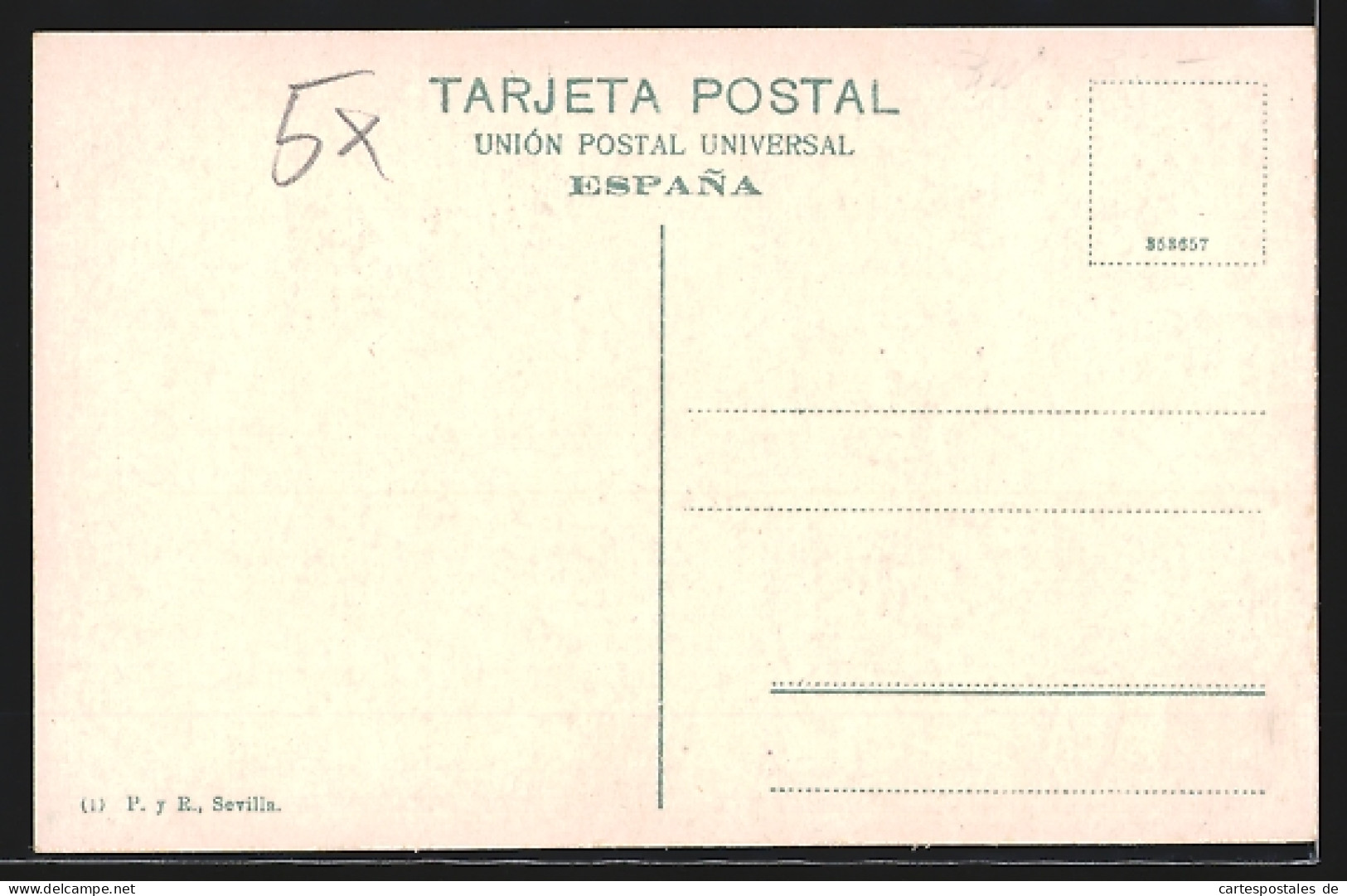 Postal Sevilla, La Catedral  - Sevilla (Siviglia)