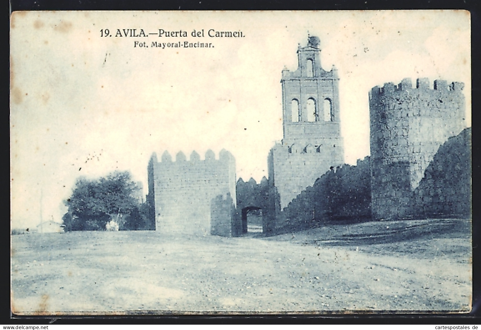 Postal Avila, Puerta Del Carmen  - Ávila