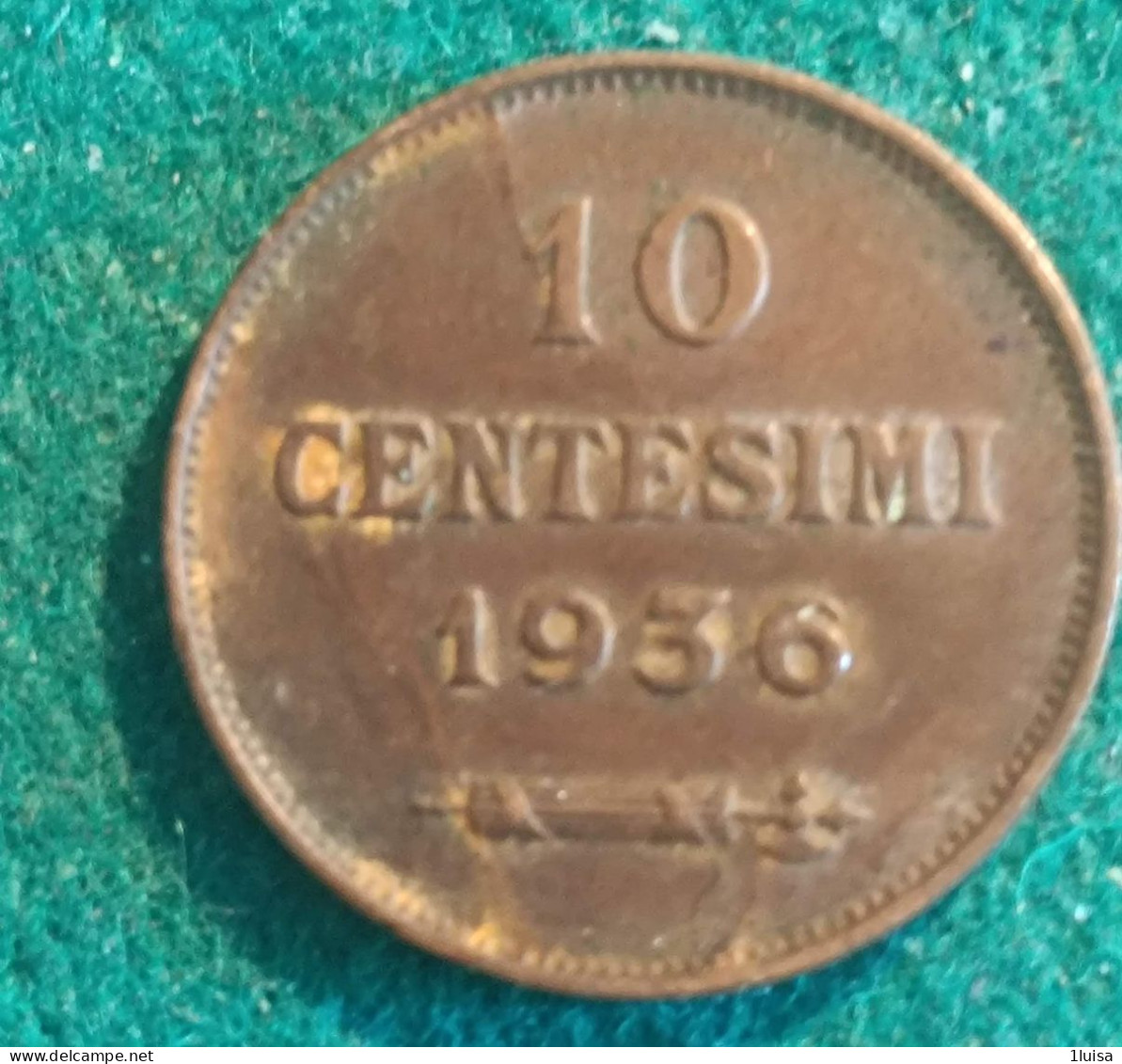 SAN MARINO 10 Centesimi 1936 - Saint-Marin