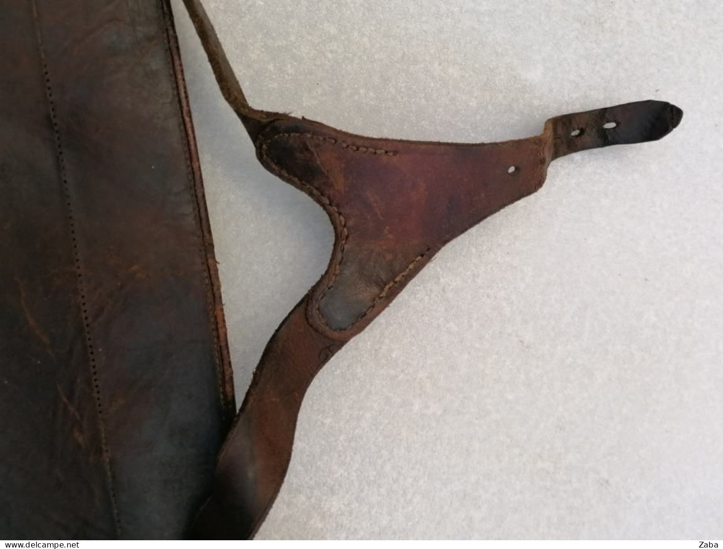 WW1 - WW2 Cavalry Horse Leather Rifle Holster - Uniforms