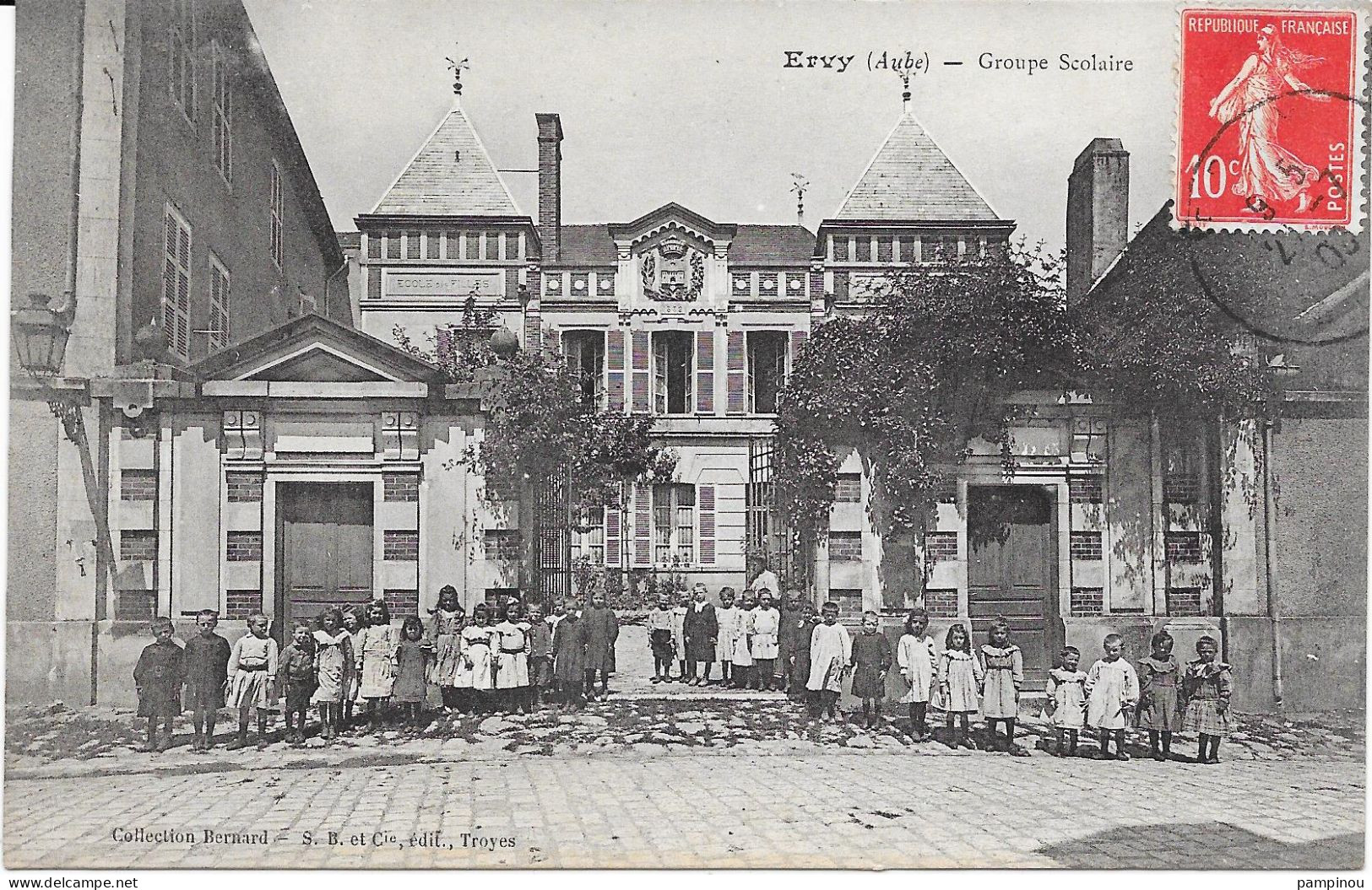 10 - ERVY - Groupe Scolaire - Animée - Ervy-le-Chatel